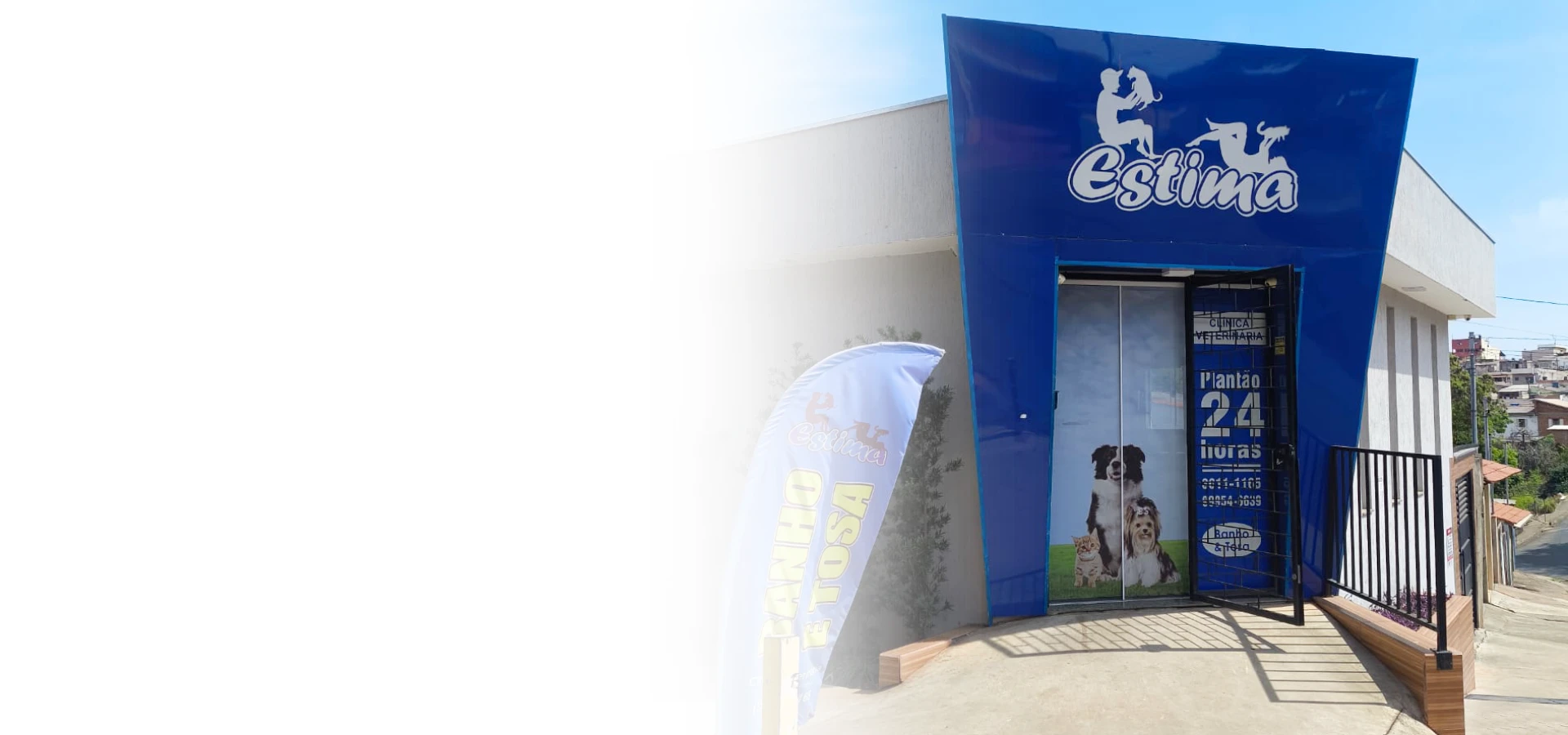 Fachada da Estima Clínica Veterinária